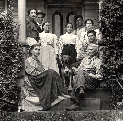 Joseph Welsh Hill and family